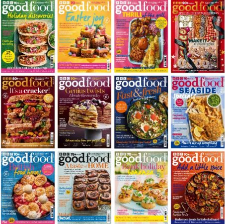 BBC Good Food Magazine UK - Full Year 2023 Issues Collection