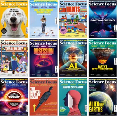 BBC Science Focus Magazine - Full Year 2023 Issues Collection