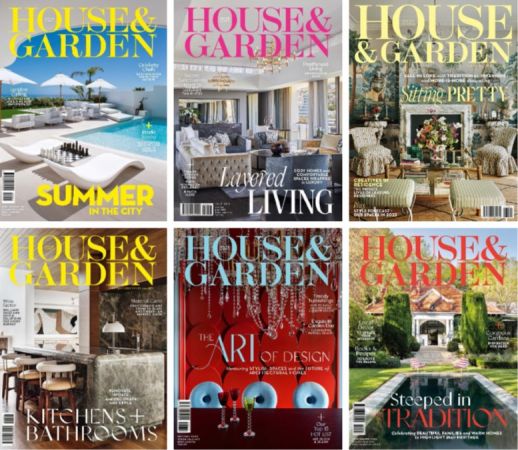Condé Nast House & Garden – Full Year 2023 Issues Collection