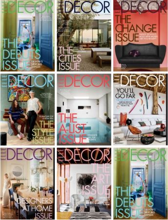 ELLE DECOR USA – Full Year 2023 Issues Collection
