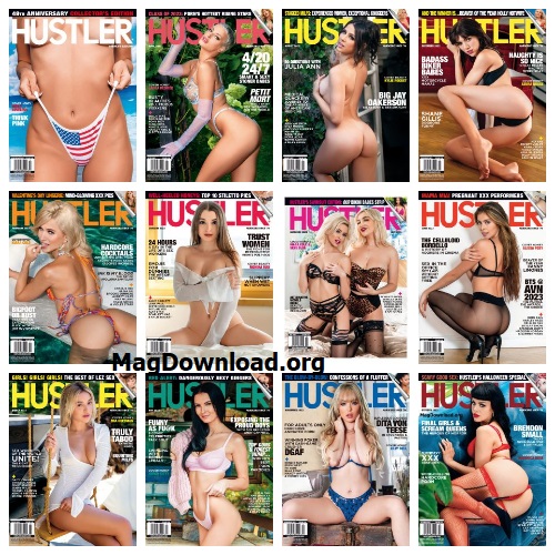 Hustler USA – Full Year 2023 Issues Collection