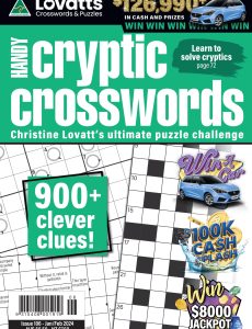 Lovatts Handy Cryptic – Issue 106 – January-February 2024