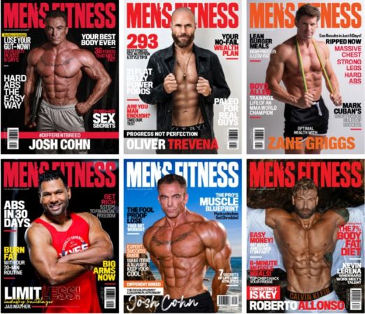 Men’s Fitness South Africa – Full Year 2023 Issues Collection