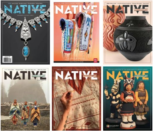 Native American Art Magazine – Full Year 2023 Issues Collection