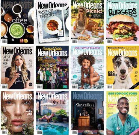 New Orleans Magazine – Full Year 2023 Issues Collection