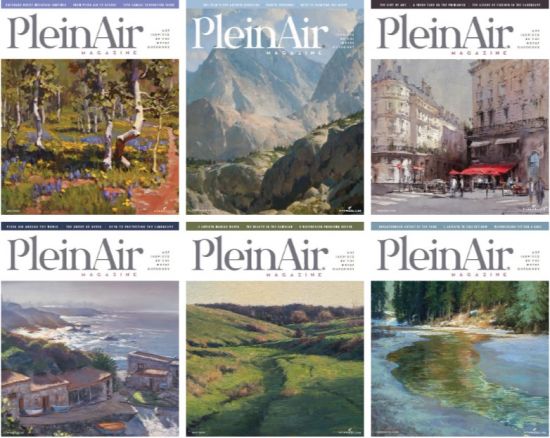 PleinAir Magazine – Full Year 2023 Issues Collection