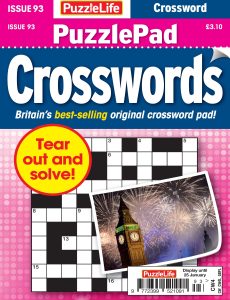 PuzzleLife PuzzlePad Crosswords – December 2023