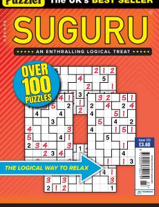 Puzzler Suguru – Issue 123 – 30 December 2023