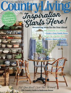 Country Living USA- February-March 2024