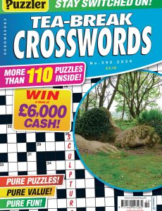Puzzler Tea-Break Crosswords – Issue 342 – January 2024