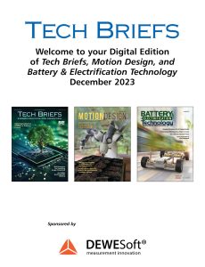 Tech Briefs Magazine – December 2023