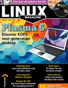 Linux Magazine USA – Issue 280, March 2024