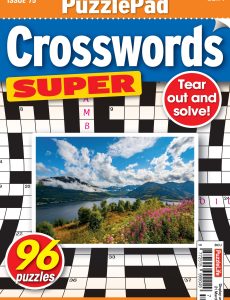PuzzleLife PuzzlePad Crosswords Super – Issue 75 – 22 Febru…