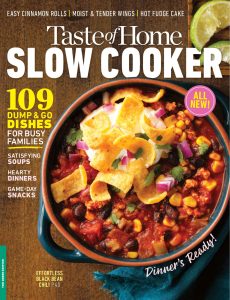 Taste of Home Slow Cooker 109 Dump & Go Dishes For Busy Fam…