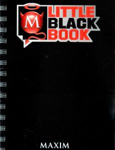 Maxim Little Black Book 2005