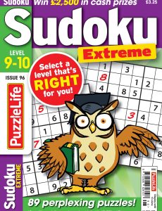 PuzzleLife Sudoku Extreme – Issue 96 – May 2024