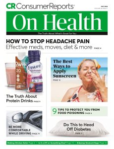 Consumer Reports on Health – July 2024