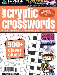 Lovatts Handy Cryptic – Issue 109 2024