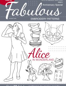 Fabulous Embroidery Patterns – Alice In Wonderland 2024