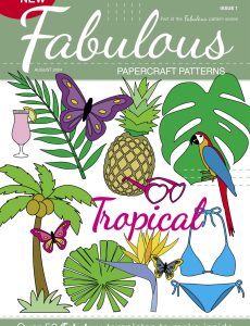 Fabulous Papercraft Templates – Tropical 2024