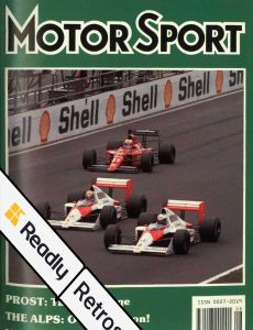 Motor Sport Magazine – August 1989