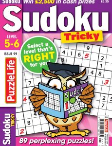 PuzzleLife Sudoku Tricky – Issue 99 2024