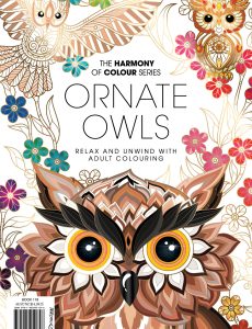 Colouring Book – Ornate Owls 2024