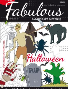 Fabulous Papercraft Patterns – Issue 2 Halloween 2024