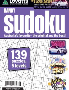 Lovatts Handy Sudoku – Issue 243 2024