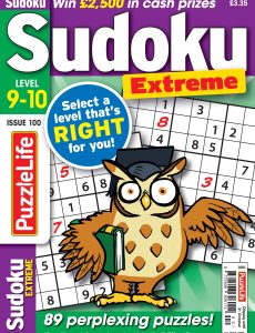 PuzzleLife Sudoku Extreme – Issue 100 2024