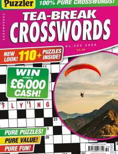 Puzzler Tea-Break Crosswords – Issue 350 2024