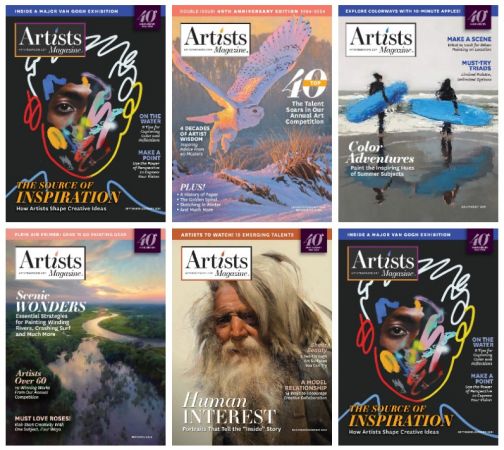 Artists Magazine – Full Year 2024 Collection Issue