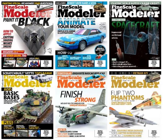 FineScale Modeler Magazine - Full Year 2024 Collection