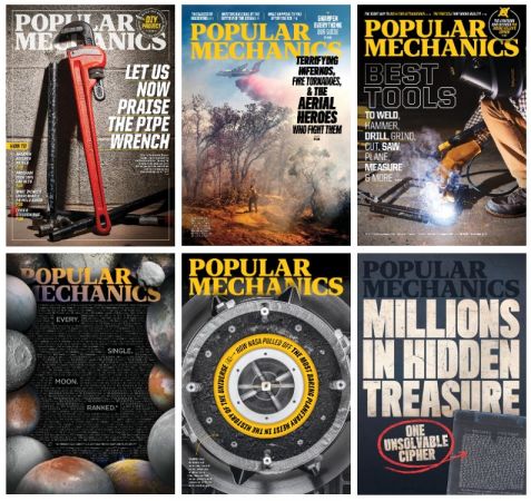 Popular Mechanics USA – Full Year 2024 Collection Issue