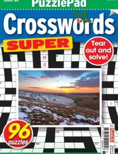 PuzzleLife PuzzlePad Crosswords Super – November 2024