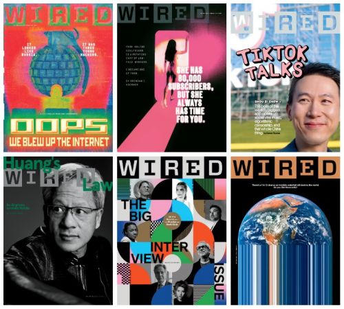 Wired USA Magazine - Full Year 2024 Collection