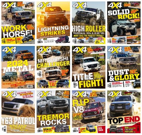 4×4 Magazine Australia – Full Year 2024 Collection Issue