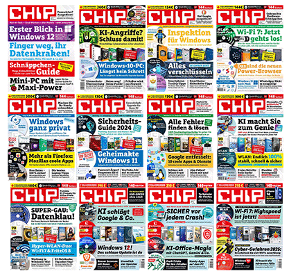 Chip Magazin – Full Year 2024 Collection Issue