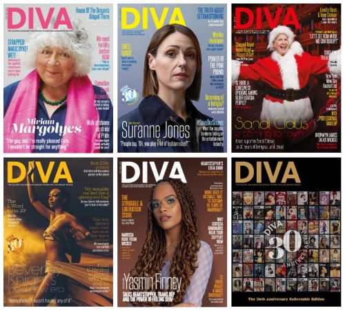 DIVA Magazine – Full Year 2024 Collection Issue