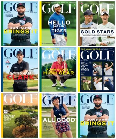 Golf Magazine USA – Full Year 2024 Collection Issue