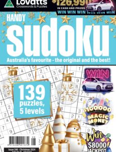 Lovatts Handy Sudoku – Issue 246 2024