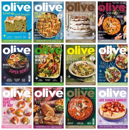 Olive Magazine – Full Year 2024 Collection Issue