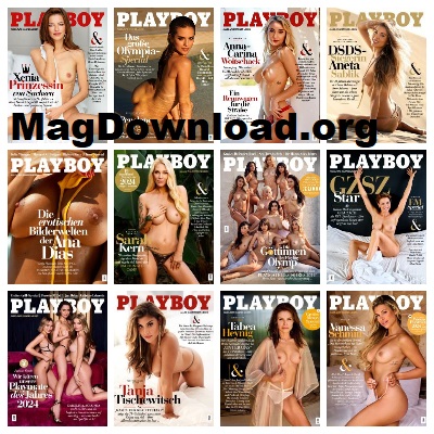 Playboy Germany – Full Year 2024 Issues Collection