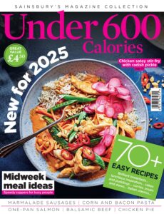 Sainsbury’s Magazine Collection – Under 600 Calories 2024