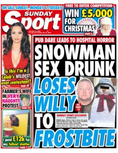 Sunday Sport – 22 November 2024