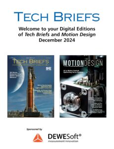 Tech Briefs Magazine – December 2024