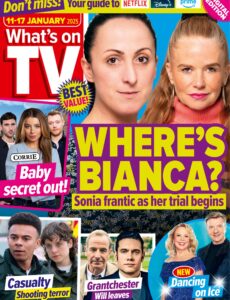 What’s on TV – 11 January 2025