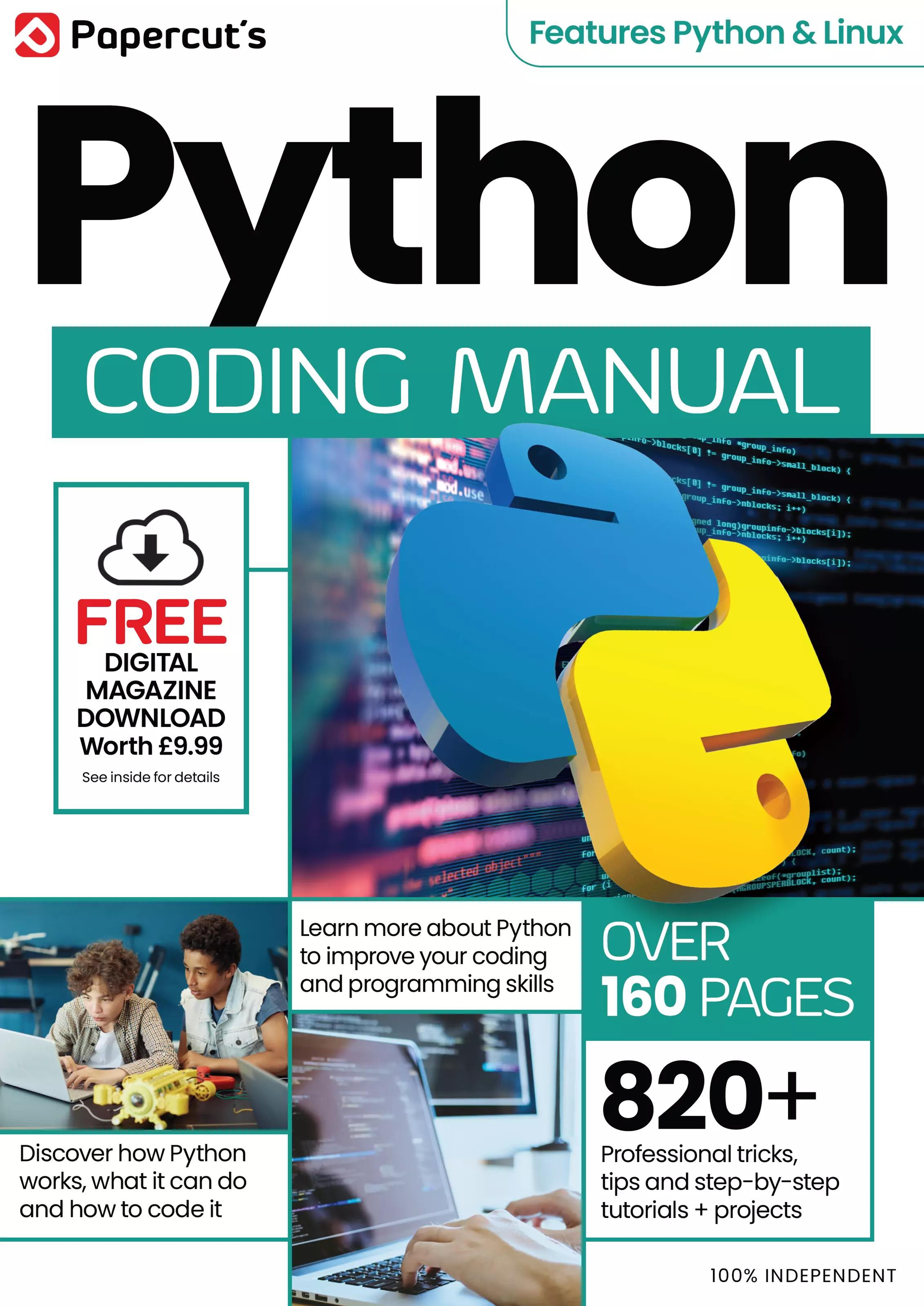 Python Coding Manual – 25th Edition 2025