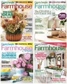 Country Sampler Farmhouse Style - 2025 Full Year Collection