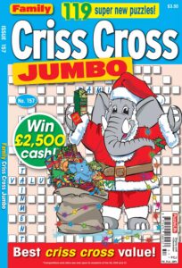 Family Criss Cross Jumbo – November 2025